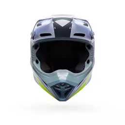 Bell Mx-10 Mips Aviator Мотошлем White Green Желтый