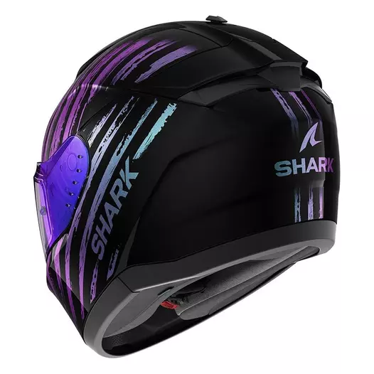Shark Ridill 2 Assya Мотошлем Black Glitter Черный