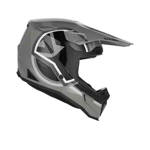 Acerbis Whoops Мотошлем Grey Black Серый