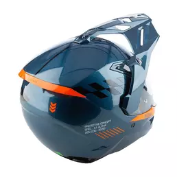 Klim X1 Alpha Мотошлем Petrol Orange Оранжевый