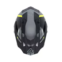 Acerbis Attack Мотошлем Black Yellow Fluo Желтый