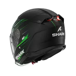 Shark Skwal I3 Jet Light-blur Мотошлем Black Green Зеленый