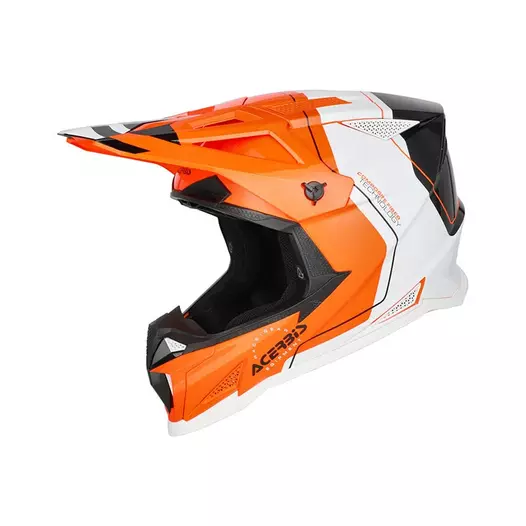 Acerbis T711 Мотошлем Orange Fluo Black Оранжевый (размер: xs)