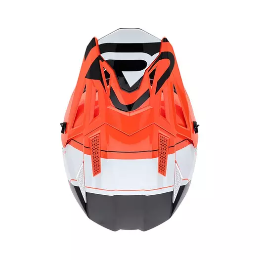 Acerbis T711 Мотошлем Orange Fluo Black Оранжевый