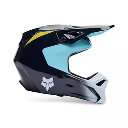 Fox Youth V1 Elevated Мотошлем Light Blue Синий