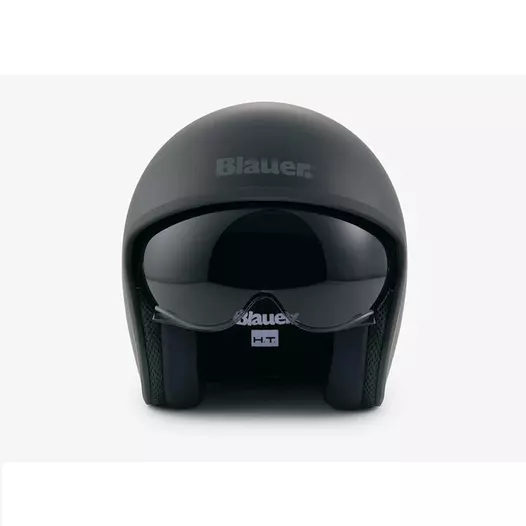 Blauer Pilot 4.0 Monochrome Мотошлем Black Matt Черный