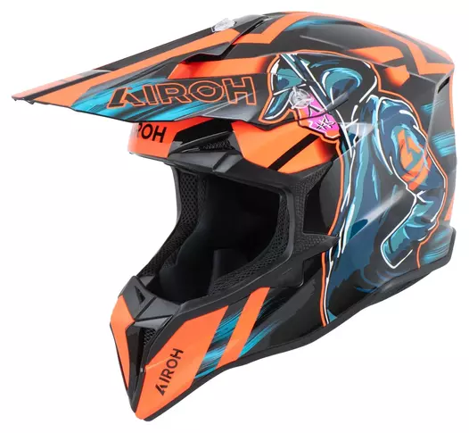 Wraaap Cyber Orange, black, blue
