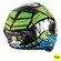 Kabuto Full Face Мотошлем F17 Gp Mips Remy Gardner Зеленый