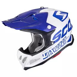 Scorpion Vx-22 Air Updown Мотошлем White Blue Синий (размер: xs)