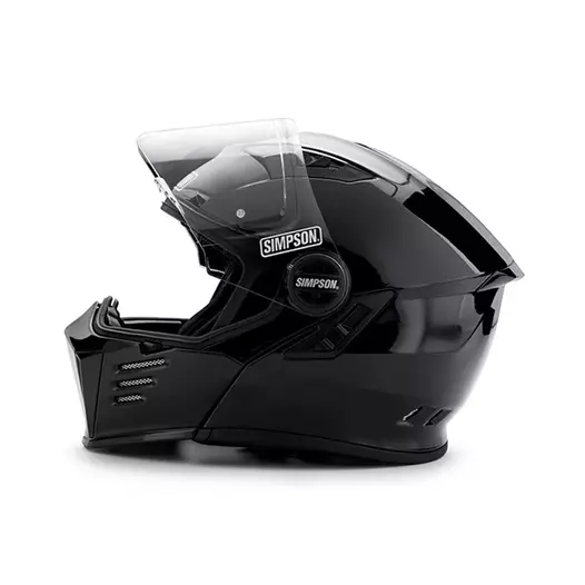 Simpson Darksome 2206 Modular Мотошлем Black Черный