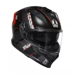 Agv K7 E2206 Kyber Мотошлем Black Red Красный