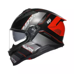 Agv K7 E2206 Kyber Мотошлем Black Red Красный