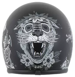 Retro Ghost Rider Черно-белый