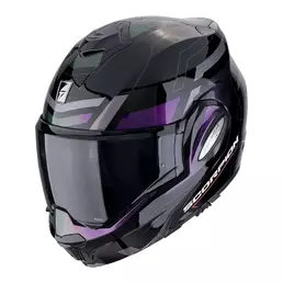 SCORPION EXO-Tech EVO Conquer Modularhelm Black / Camaleon