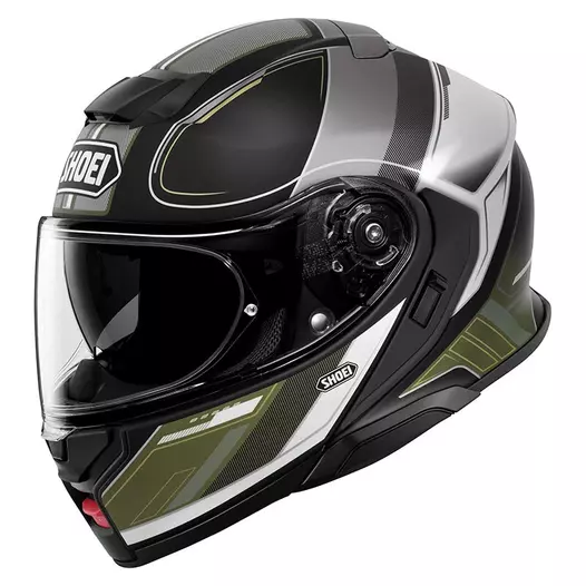 Shoei Neotec 3 Sharpen Tc-11 Мотошлем Green Зеленый (размер: s)
