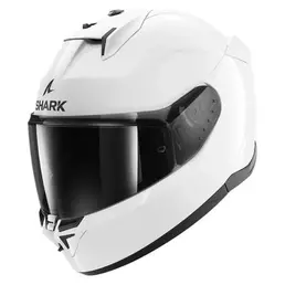 SHARK D-Skwal 3 Blank integralhelm White / Azur