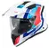 Bandit Horn White, Blue, Red