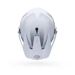 Bell Mx-9 Adv Mips Ece6 Trail Мотошлем White Red Белый