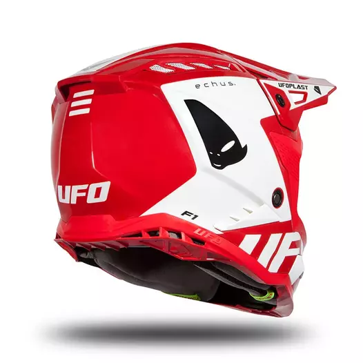 Ufo Echus Мотошлем Red Красный