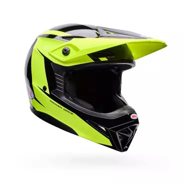 Bell Mx-10 Mips Youth Talon Мотошлем Yellow Black