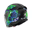 Shark Skwal Jet Pranz Mat Мотошлем Green Blue Зеленый