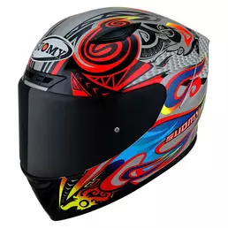 Suomy Track-1 Flying Мотошлем Multicolor Серый