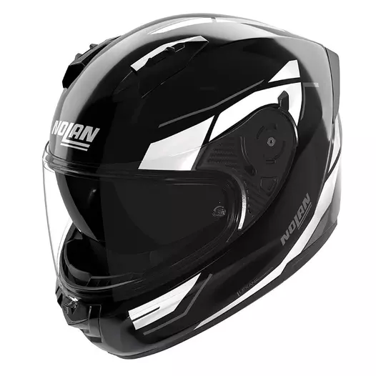 Nolan N60.6 Sincrono Мотошлем Black White Черный (размер: xs)