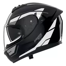 Nolan N60.6 Sincrono Мотошлем Black White Черный
