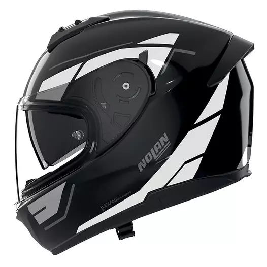 Nolan N60.6 Sincrono Мотошлем Black White Черный