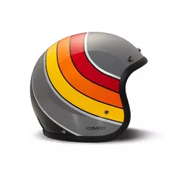 Dmd Jet Retro Curve Мотошлем Grey Gloss Серый (размер: xs)