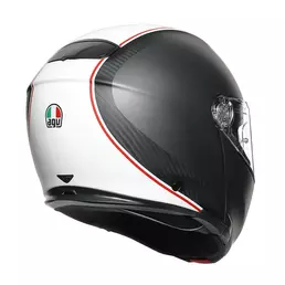 Agv Sportmodular Cover Мотошлем Gun Metal White Красный