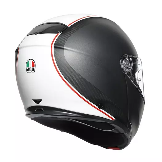 Agv Sportmodular Cover Мотошлем Gun Metal White Красный