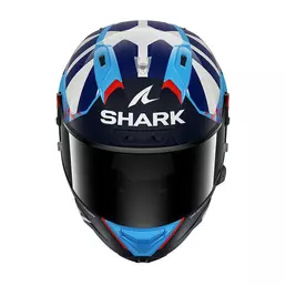 Shark Aeron Gp Fim Racing Мотошлем Raul Fernandez Blue Синий