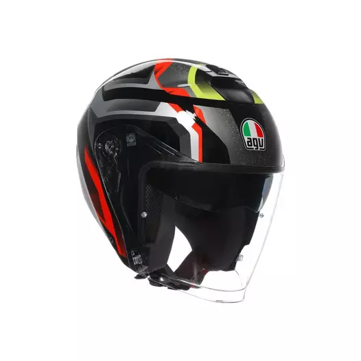 Agv Irides E2206 Zurigo Мотошлем Black Red Yellow Черный (размер: xs)