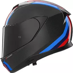 Nolan X-904 Ultra Carbon Gemini Мотошлем Blue Red Синий