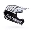 Bell Mx-10 Mips Fasthouse Мотошлем Black White Черный