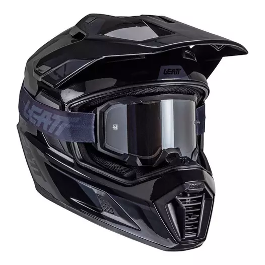 Leatt Adv 8.5 V.25 Мотошлем Stealth Черный