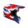 Airoh Wraaap Vision Мотошлем Red Blue Красный