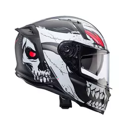 Caberg Avalon X Punk Мотошлем Grey White Red Красный