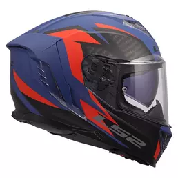 Ls2 Ff818 Storm 3 Dynamo Мотошлем Blue Red Matt Синий