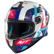 MT Helmets Targo S Sergio Garcia 2024 integralhelm Бело-синий