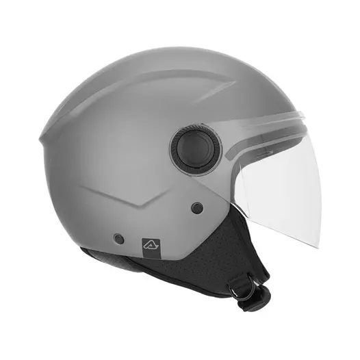 Acerbis Jet Brezza Metallic Мотошлем Dark Grey Серый