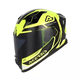 Acerbis X-way Graphic Мотошлем Yellow Fluo Желтый
