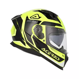 Acerbis X-way Graphic Мотошлем Yellow Fluo Желтый