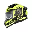 Acerbis X-way Graphic Мотошлем Yellow Fluo Желтый