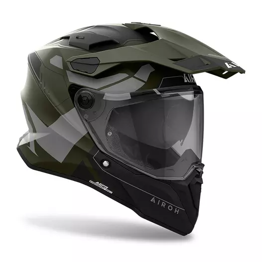 Airoh Commander 2 Reveal Мотошлем Green Matt Зеленый