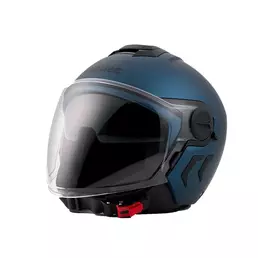 Blauer Demi Jet Dj-01 Mono Мотошлем Blue Matt Синий (размер: xs)