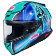 Shoei Nxr 2 Hatsune Miku Tc-4 Мотошлем Синий (размер: xs)