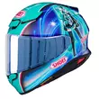 Shoei Nxr 2 Hatsune Miku Tc-4 Мотошлем Синий
