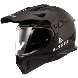 Ls2 Mx702 Pioneer 2 Solid Мотошлем Black Matt Черный